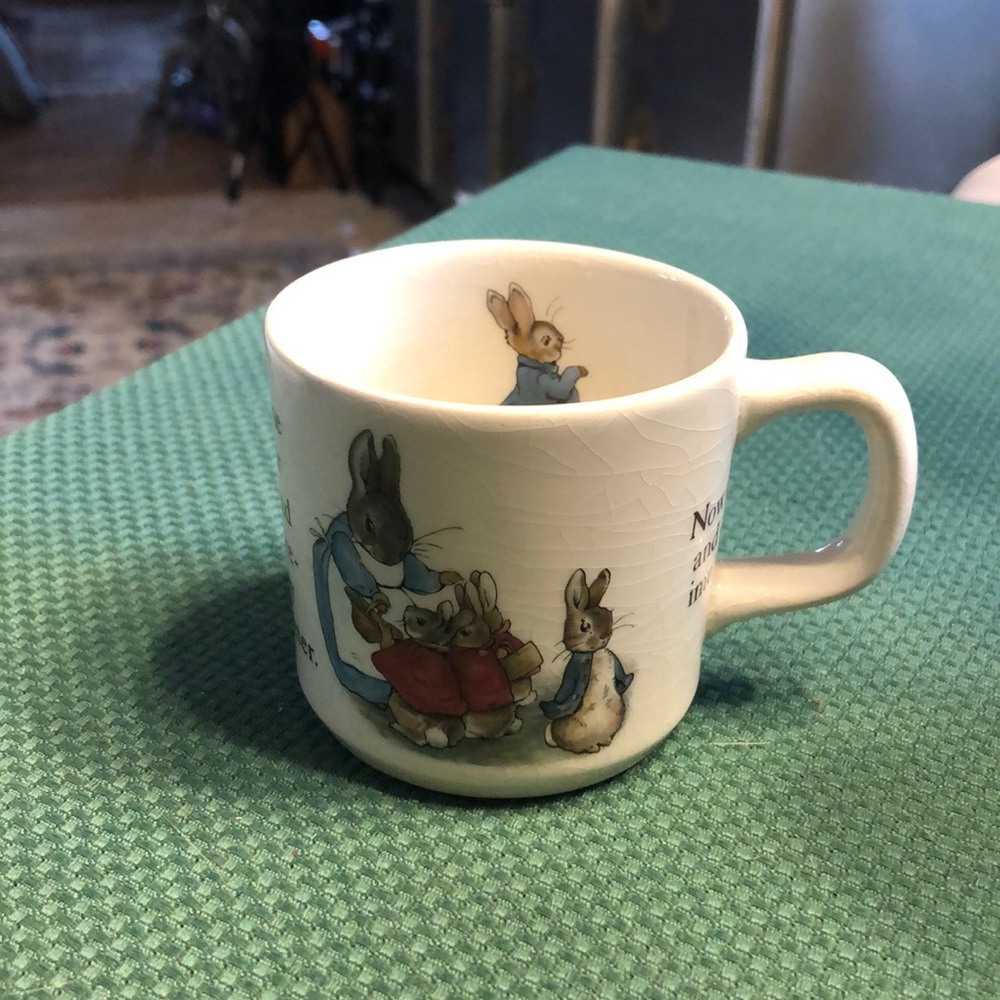Beatrix Potter Peter Rabbit Wedgwood mug cup